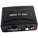 Преходник DeTech VGA към HDMI