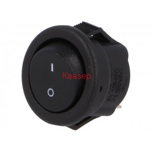 Ключ MR5-110-R5N-BB SPST OFF-ON 3A/250VAC черен