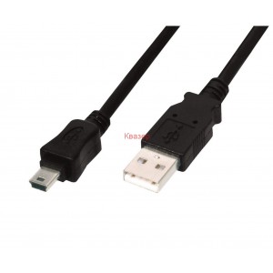 Кабел USB - mini USB (AM/мини B) 5pin