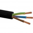Гъвкав шлангов кабел с каучукова изолация и обвивка H07RR-F (ШКПТ) 3x4.00кв.мм.