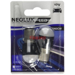 NEOLUX LED “P21 / 5W“ 6000K, 12V, BAY15d - LED Car Bulb