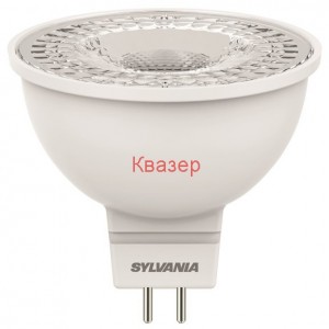 LED лампа Ф50 MR16 GU5.3 12V 4.8W 345lm 6500K 36гр. SYLVANIA