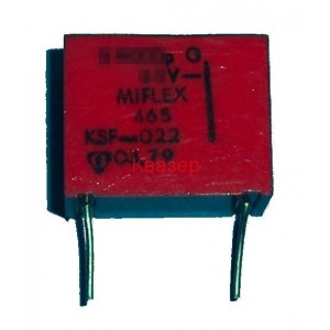 1500pF 100V стирофлексен кондензатор KSF-022 MIFLEX 1.5nF 100V
