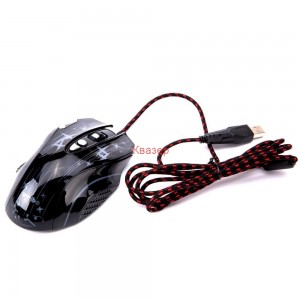 Геймърска оптична мишка WB-912 GAME BLACK