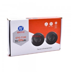 Високочестотни Динамични Говорители 35 mm CTC-T120, с Филтри, 2 броя, 4 Ohm, 800W MAX