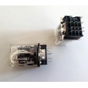 Реле MATSUSHITA HC4-DC24V AP3242, бобина 24V DC, контакти 4PDT 3A