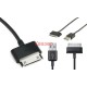 Кабел SAMSUNG GALAXY TAB 30PIN, черен, 1 метър