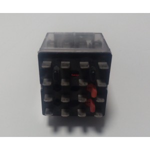 Реле AMRA MTI RDMS12X, бобина 110V DC, контакти 4PDT 10A