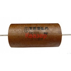 0.22uF 160V, кондензатор аксиален TESLA TC 101 MP