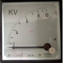 Волтметър 0-10KV AC, аналогов панелен 96x96mm, CDE96