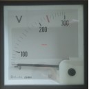 Волтметър 0-300V AC, аналогов панелен 96x96mm, IME AN35311111