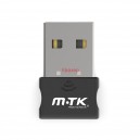 Безжичен мрежов адаптер Moveteck GT863, USB, 150Mbps, Чере