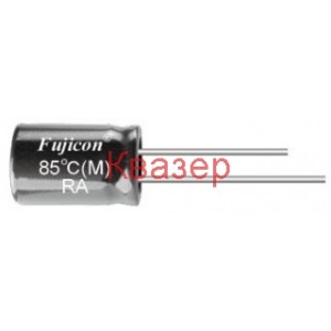 220uF 35V RA 8.0x12mm 85°C FUJICON КОНДЕНЗАТОР ЕЛЕКТРОЛИТЕН