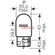 Автолампа OSRAM 7505 W21W 12V W3X16d 5xFS10