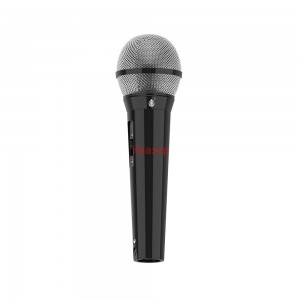 Микрофон One Plus R2853, 6.3mm, Караоке, Черен