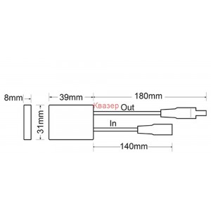 Сензор за близост и осветеност 12-24V за LED осветление