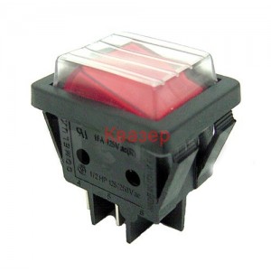 Ключ EX 401 DPST 16A 250V с предпазна капачка