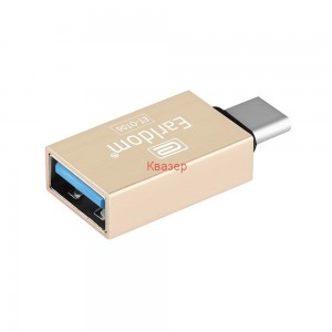 Преходник Earldom ET-OT06, USB F към Type-C OTG