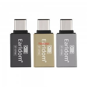 Преходник Earldom ET-OT06, USB F към Type-C OTG