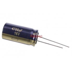 4700uF 16V 16x31.5mm 105°C  Кондензатор електролитен с нисък импеданс Panasonic EEU-FC1C472