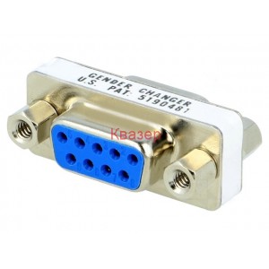 Преход D-Sub 9pin женски към D-Sub 9pin женски 2401-0100-21