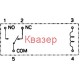 Реле JS-24N-K FUJITSU бобина 24VDC