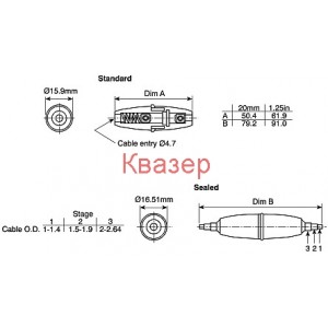 Държач за предпазител 6.3x32mm max 10A, Bulgin