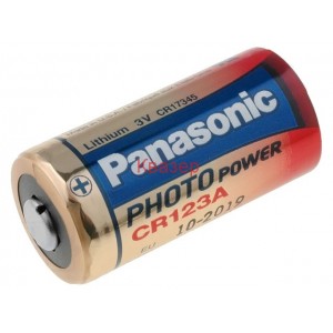 PANASONIC литиева фотобатерия CR123A/CR17345 3V