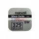 Бутонна батерия сребърна SR731 SW329 1.55V MAXELL