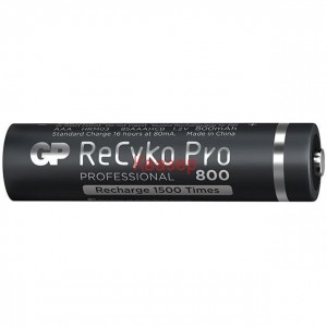 Акумулаторна батерия GP R03 AAA 800MAH NIMH RECYKO PRO, 4бр
