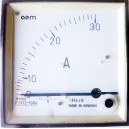 Амперметър 0-30A AC 144/144mm