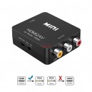 HDMI2AV конвертор HDMI към 3 чинча (3RCA), черен