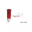 Индикаторна глим лампа червена 230VAC ф12.7mm MDX-14AW LAMP25