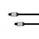 Оптичен кабел Toslink-Toslink 2m Kruger&Matz Basic
