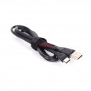 Кабел USB TYPE C, черен, 1 метър, YOURZ