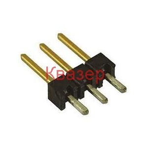 Щифтова рейка / съединител щифтов мъжки 1x36PIN прав 2.54mm THT къс