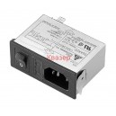 Delta Electronics 06AK2D IEC-320 C14 + EMI Filter + DIP Switch