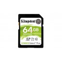 Карта памет Kingston Canvas Select PLUS SD 64GB, CLASS 10 UHS-I