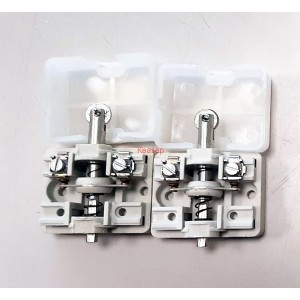 Краен изключвател КБР-11, NC, 2.5A/380VAC, щифт с ролка