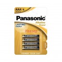 Алкална батерия ААА Panasonic BRONZE LR03 4бр./BAT0292