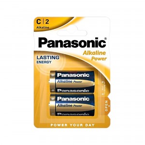 Алкална батерия Panasonic BRONZE LR14 1.5V 2бр.