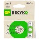 Акумулаторна батерия GP R6 AA 1300MAH NIMH 4бр.