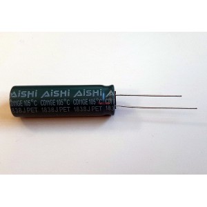 22uF 450V 12.5x40mm 105°C Кондензатор електролитен Aishi 