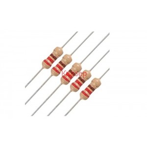 220 Ohm 0.5W ±5% Carbon Film Resistor