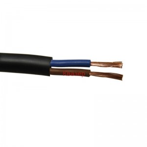 Гъвкав шлангов кабел с каучукова изолация и обвивка H05RR-F (ШКПЛ) 2x2.50кв.мм.