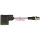 MURR 7000-40961-0260200 M12 male 0° A-cod. / MSUD valve plug BI-11mm