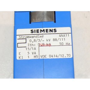 Siemens 4NA1106-0CC20 current transformer 4NA11 0.8/3/-kV 88/111
