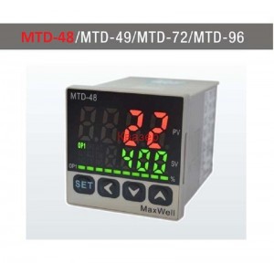 MTD-48(24V) серия 48х48mm(24VAC/DC) регулатор PID controller универсални вход и изход