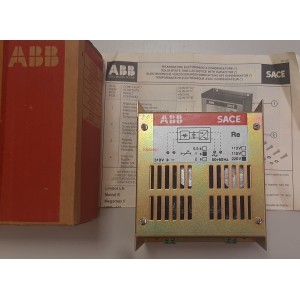 ABB SACE Re DELAYED UNDERVOLTAGE RELEASE