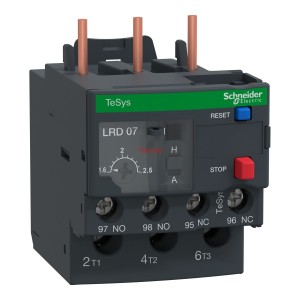 Термична защита LRD07 TeSys 1.6....2.5A 1NO-1NC SE